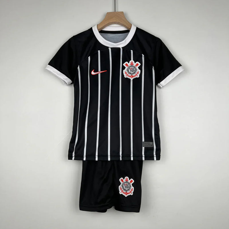 Kit Infantil Corinthians II 2023/24 + PERSONALIZAÇÃO GRÁTIS