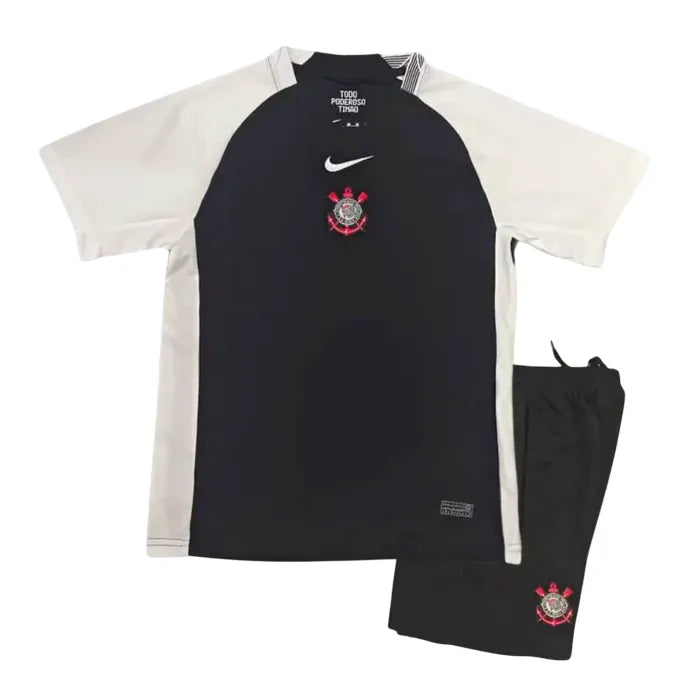 Kit Infantil Corinthians II 2025/26 + PERSONALIZAÇÃO GRÁTIS